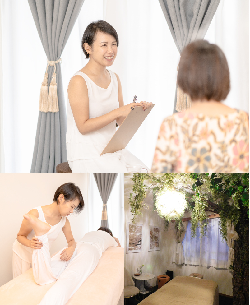 初めて生理セラピーを体験する方へ